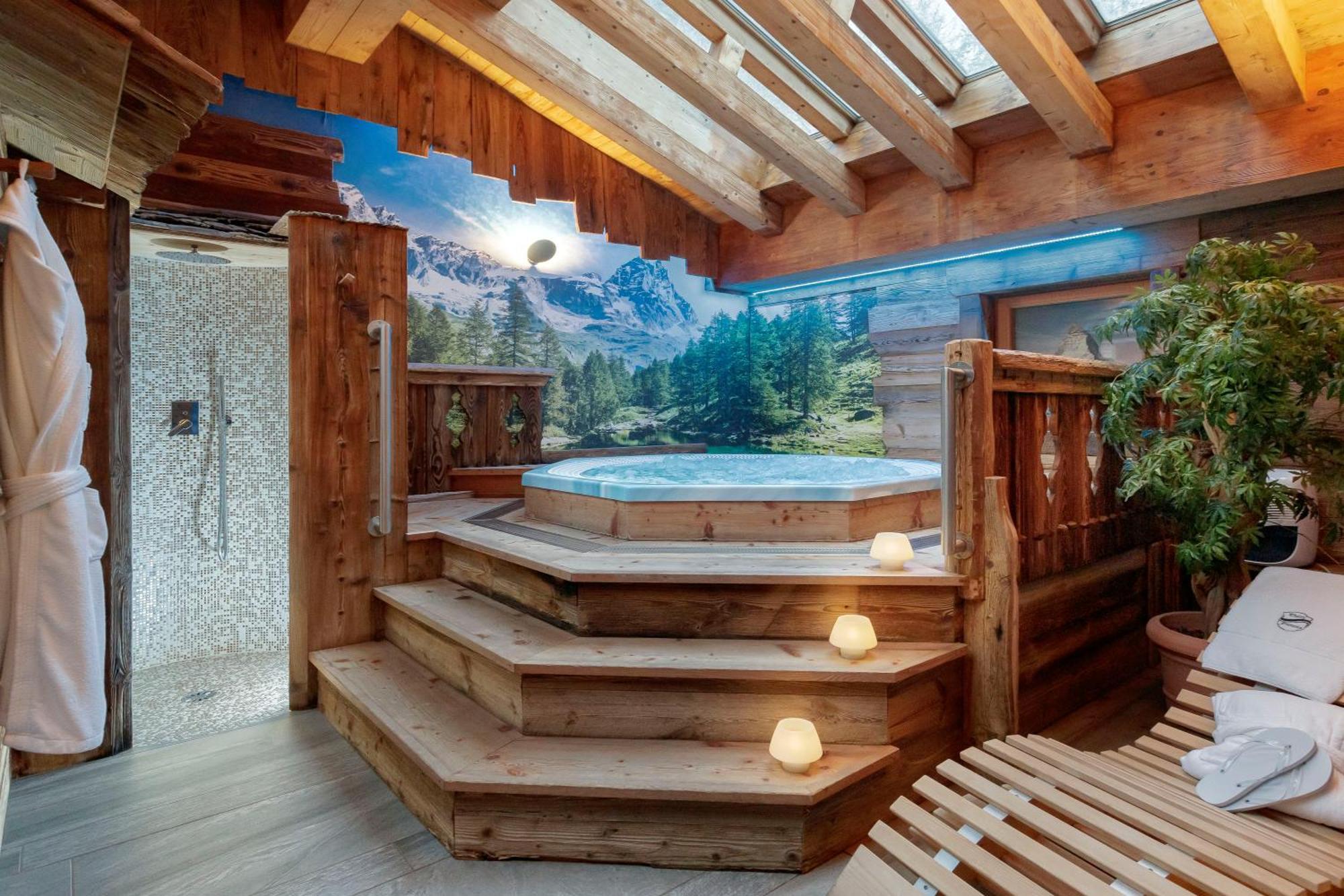 Chalet Matterhorn Francois - Central Ski Chalet With Spa And Breakfast, 100Mt Lift Брей-Червиния Экстерьер фото