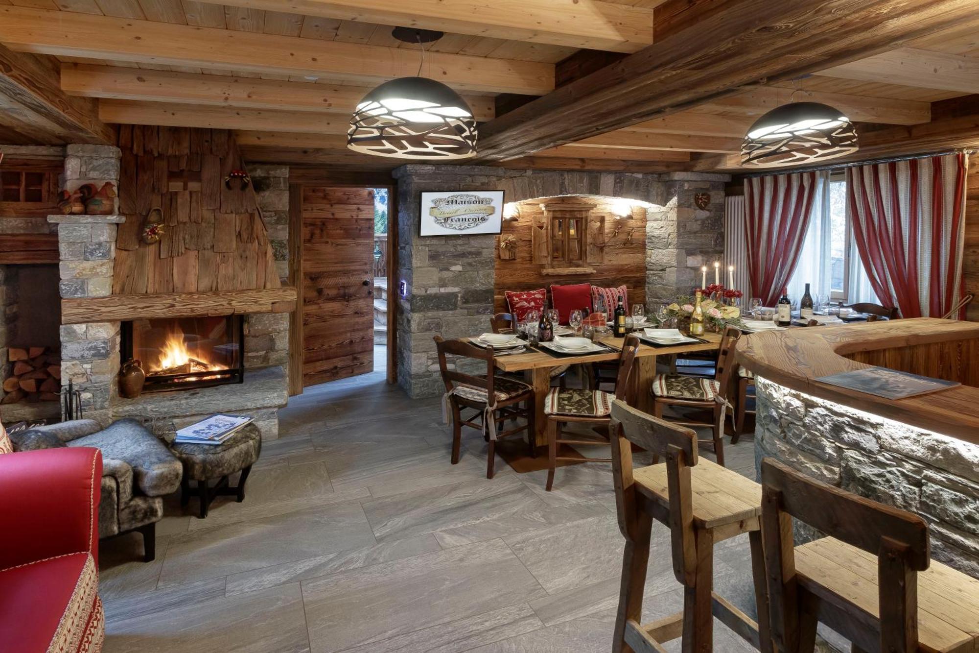 Chalet Matterhorn Francois - Central Ski Chalet With Spa And Breakfast, 100Mt Lift Брей-Червиния Экстерьер фото